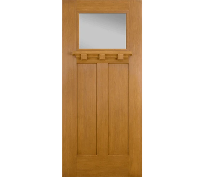 Tallahassee Craftsman Light Fiberglass Entry Door