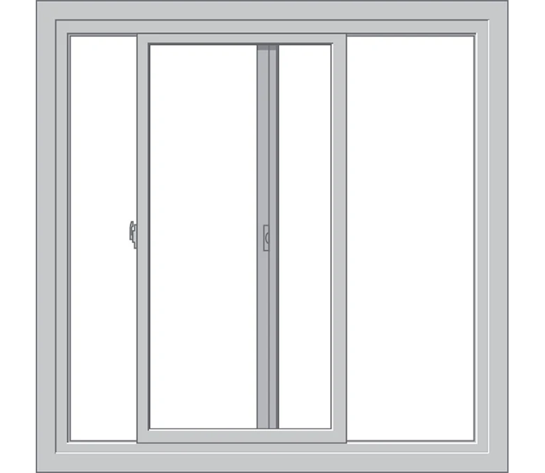 Tallahassee Pella Hurricane Shield Series Vinyl Sliding Window