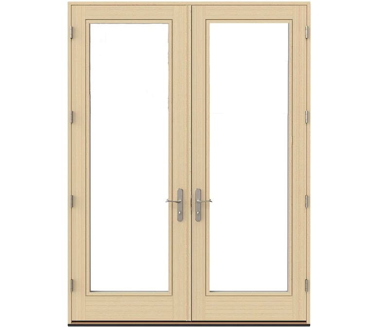 Tallahassee Pella Lifestyle Series Wood Double Hinged Patio Doors