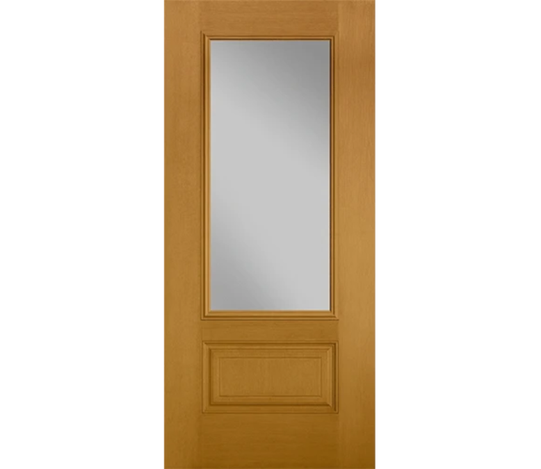 Tallahassee Three Quaters light Fiberglass Entry Door